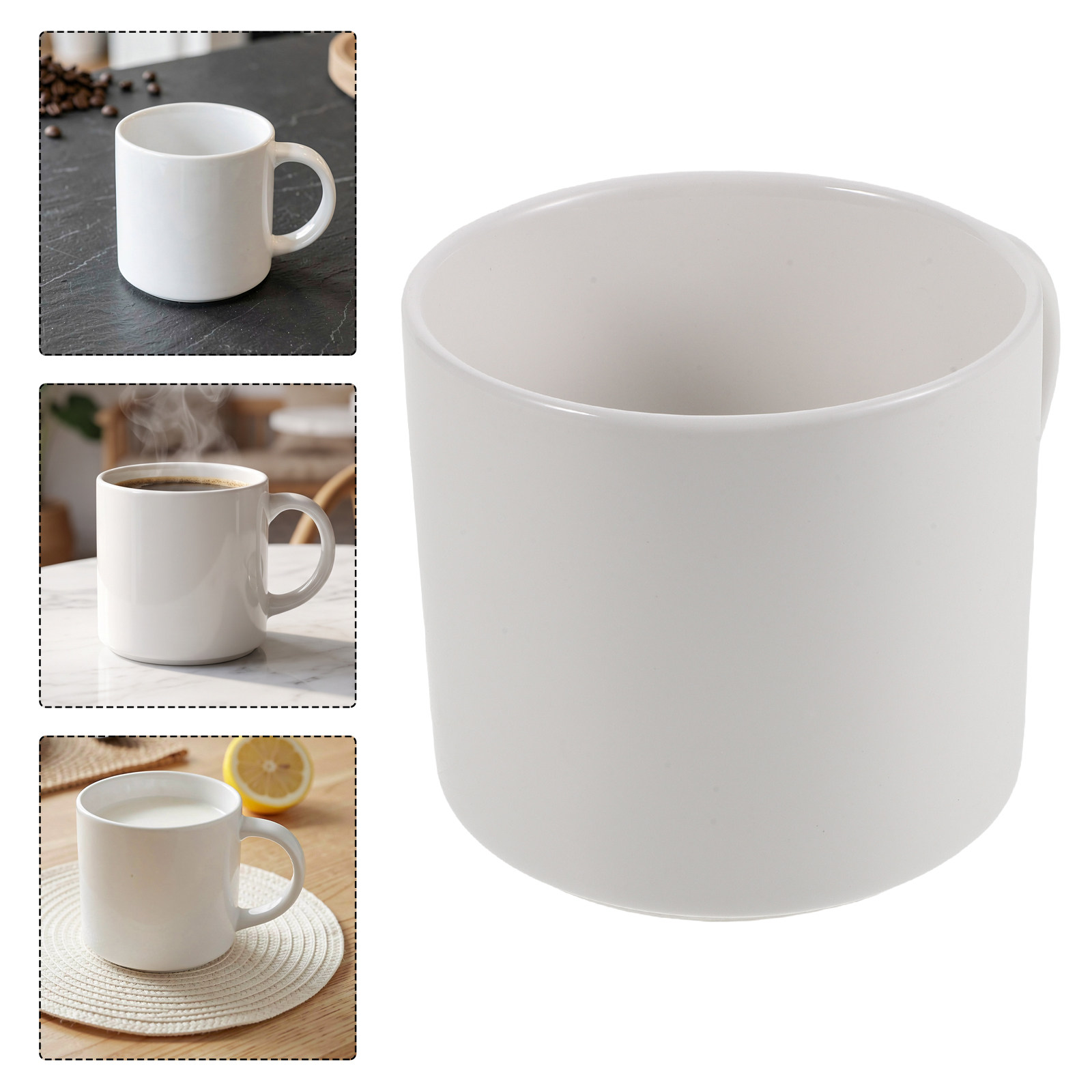 White Ceramic Coffee Mug 15 Oz - đánh giá và giá Sublimation Mug White
