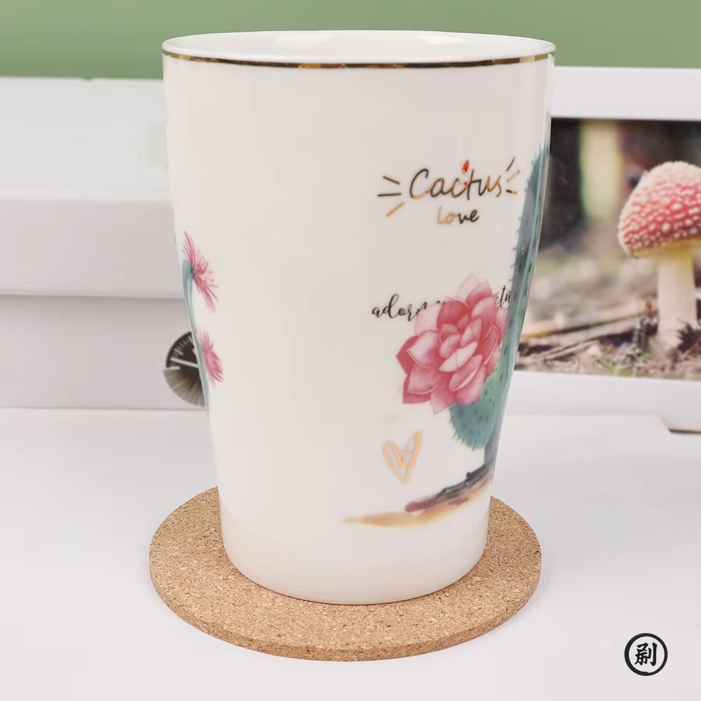 10PCS Cup Mat Natural Round Wo - đánh giá và giá Coaster Sublimation Blank
