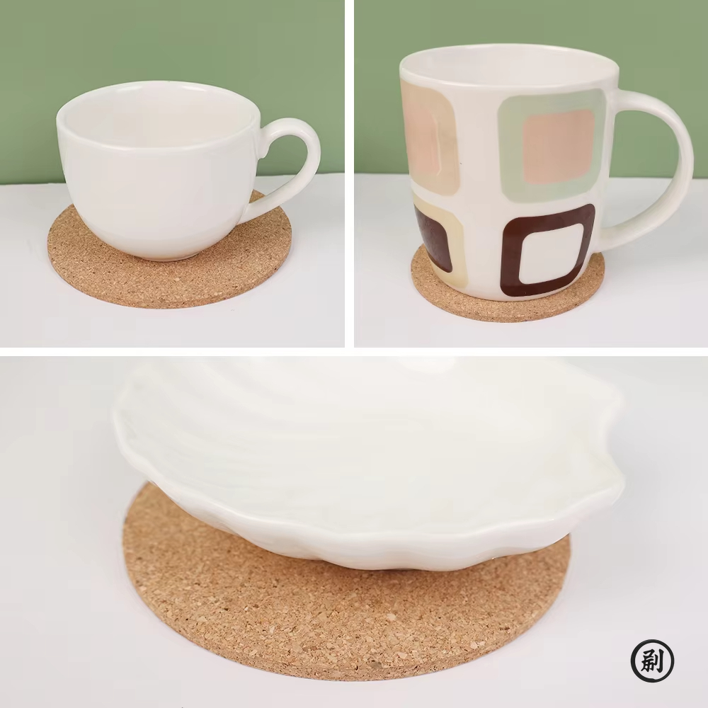 10PCS Cup Mat Natural Round Wo - đánh giá và giá Coaster Sublimation Blank