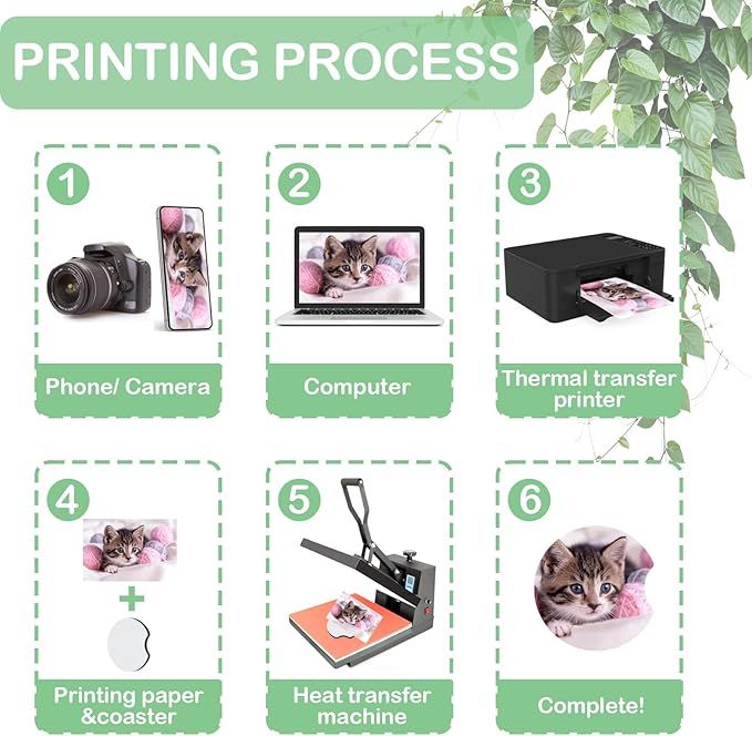 10/20Pcs Sublimation Blank Car - đánh giá và giá Coaster Sublimation Blank