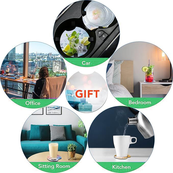 10/20Pcs Sublimation Blank Car - đánh giá và giá Coaster Sublimation Blank