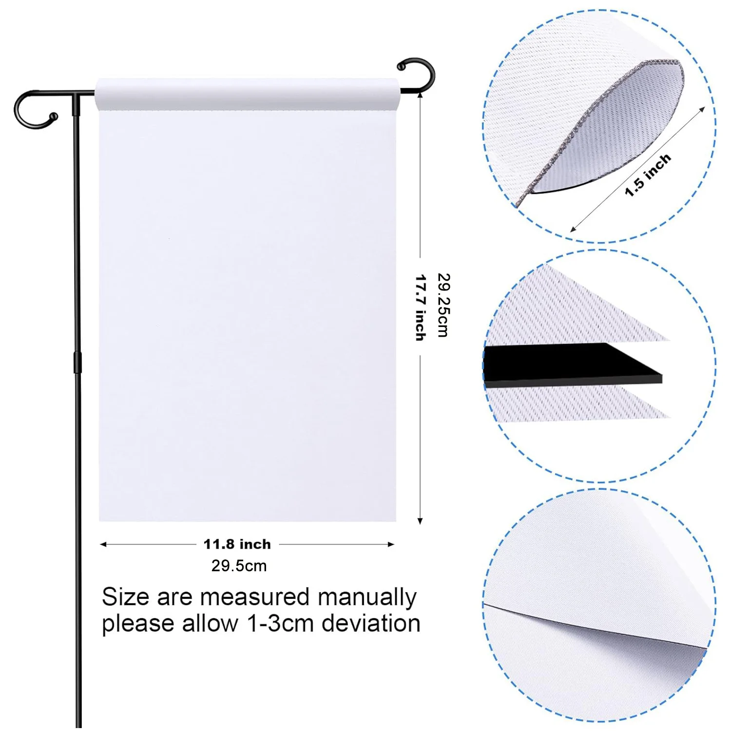 5pcs Double-Sided Blank Garden - đánh giá và giá Yard Sign Blank