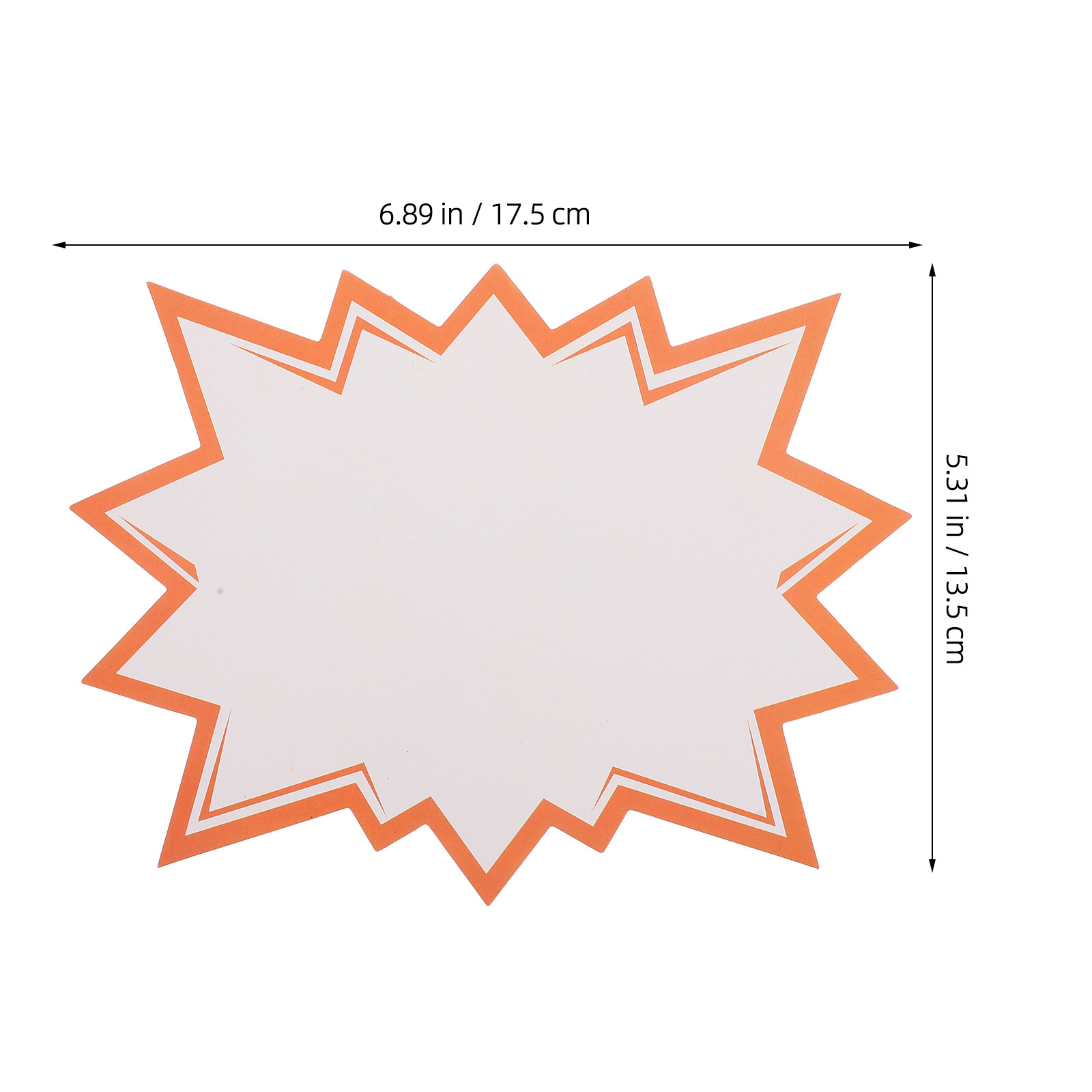 100Pcs Paper Price Display Tag - đánh giá và giá Yard Sign Blank