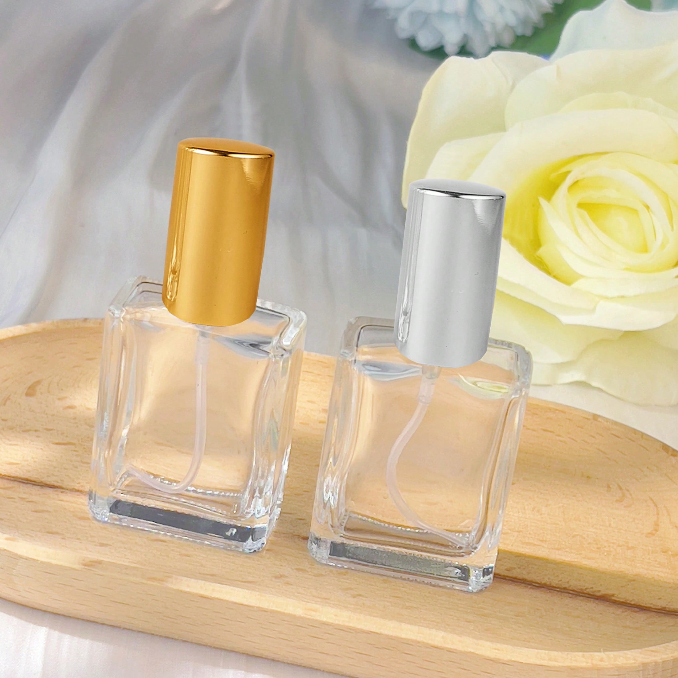 15ml Flat Square Refillable Pe - đánh giá và giá Water Bottle Blank