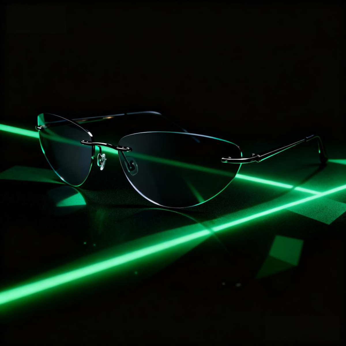 Fashion Rimless Sunglasses, Ca - đánh giá và giá Metal Photo Panel