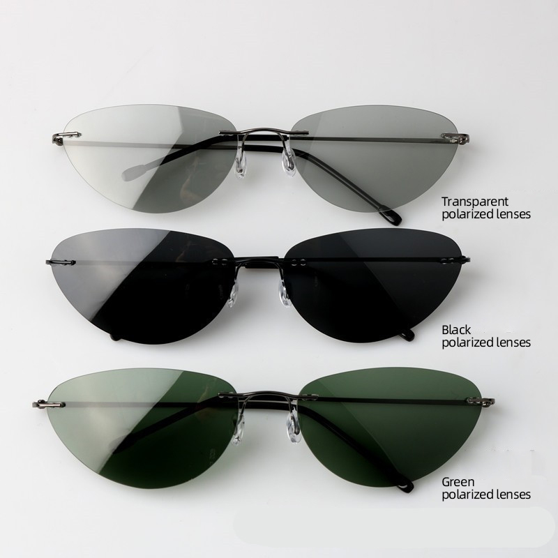 Fashion Rimless Sunglasses, Ca - đánh giá và giá Metal Photo Panel