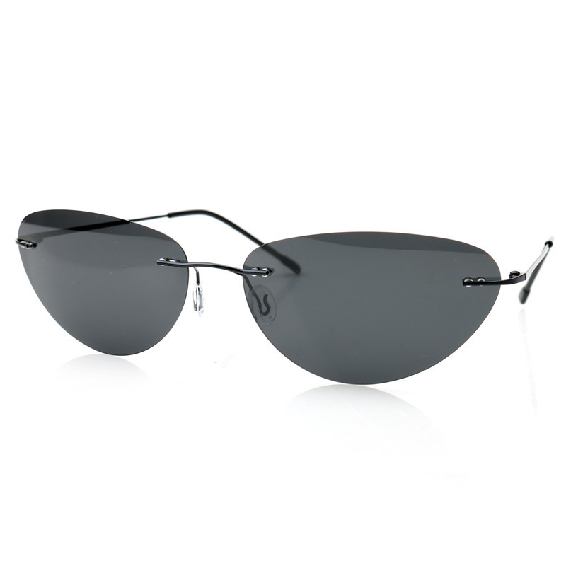 Fashion Rimless Sunglasses, Ca - đánh giá và giá Metal Photo Panel