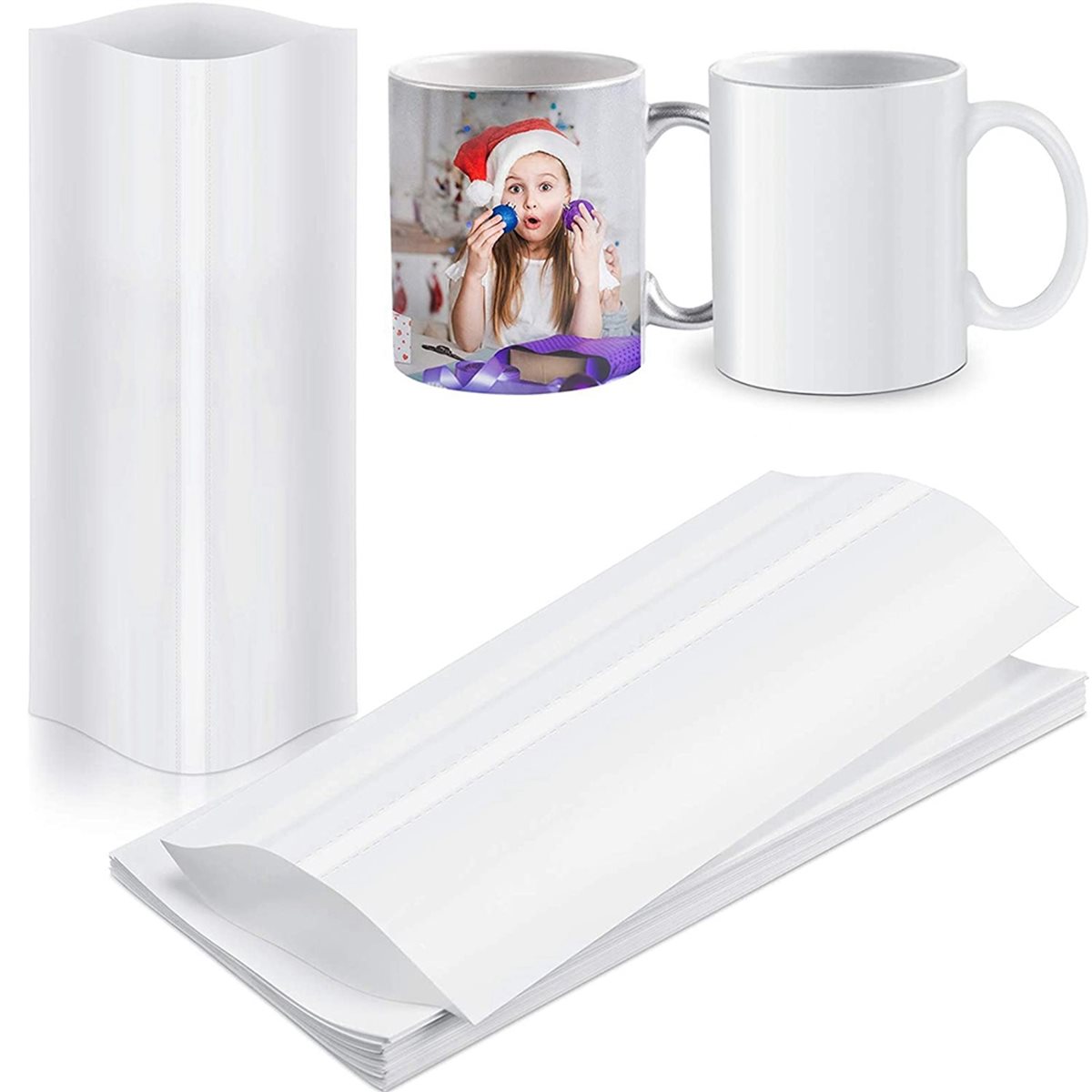 BAAE 420Pcs Sublimation Shrink - đánh giá và giá Sublimation Mug White